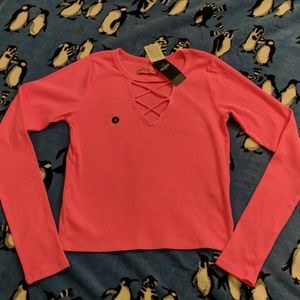 Long sleeve Hollister top